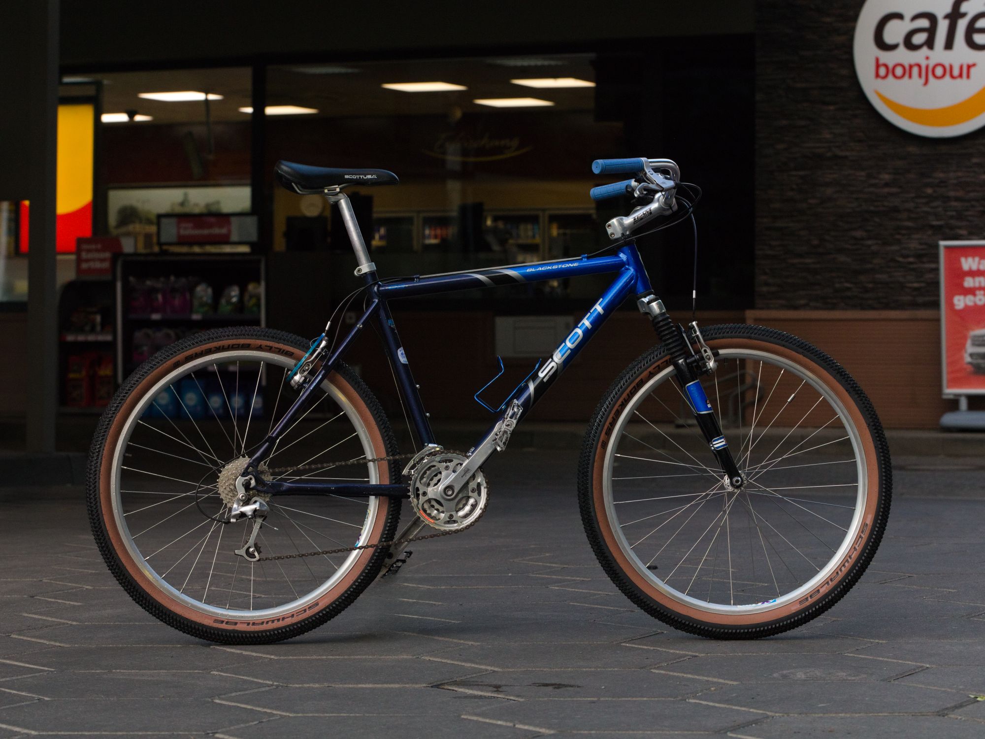 Scott Blackstone neo-retro mountain bike